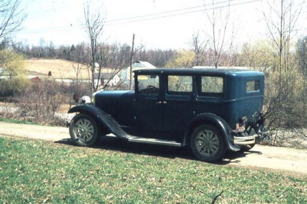 photo of a Franklin automobile