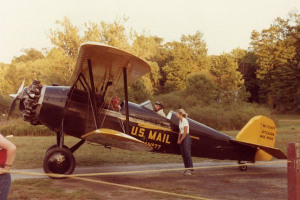 photo of a Pitcairn Mailwing PA-7 airplane
