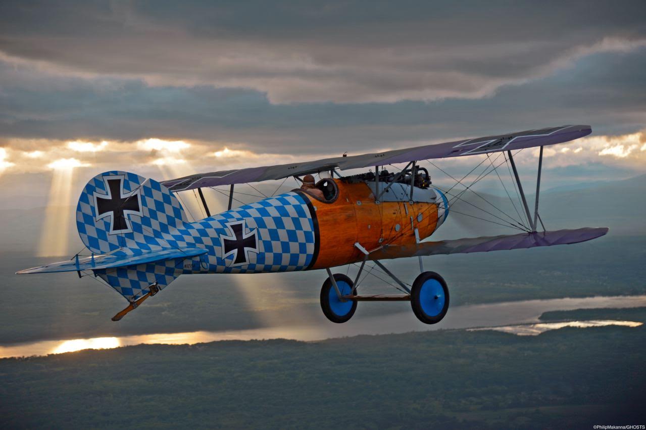 Schepsel Bloody piloot Albatros D.Va - Old Rhinebeck Aerodrome
