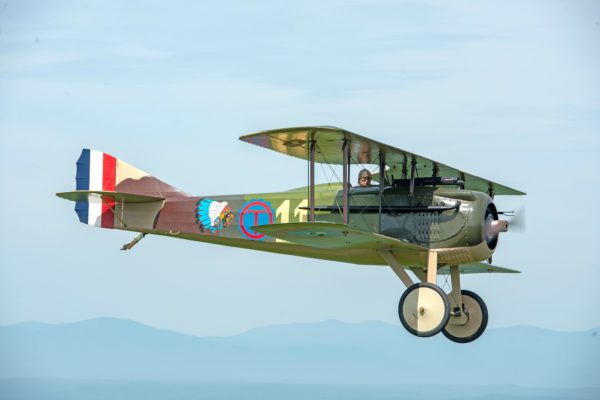 photo of a SPAD VII airplane