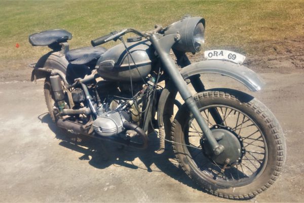 photo of a Ural Motorcycle