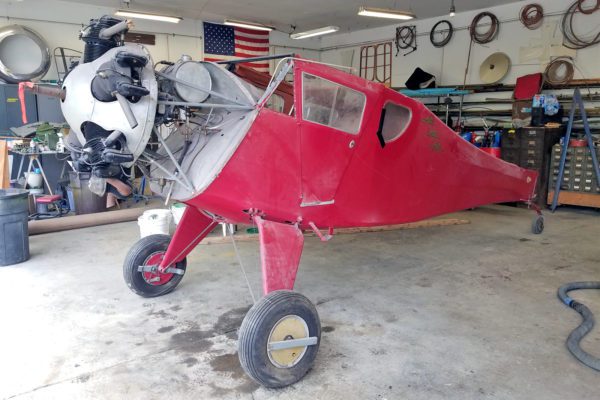 Photo of Red Monocoupe 90 J