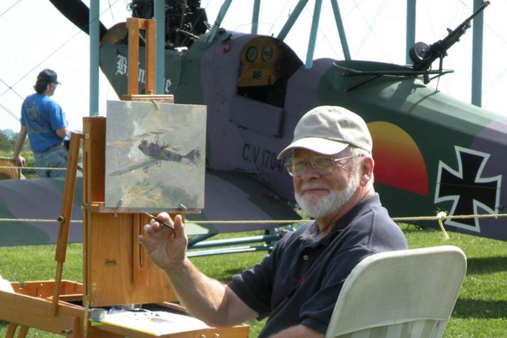 Aviation Artist Paul Rendel