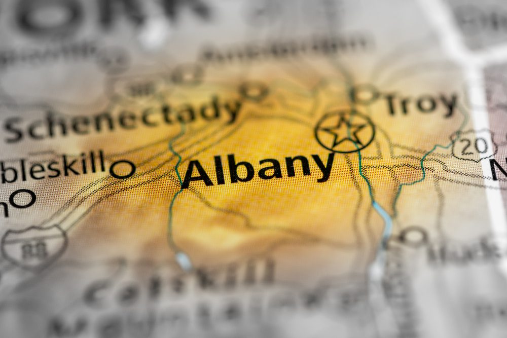 Map of Albany