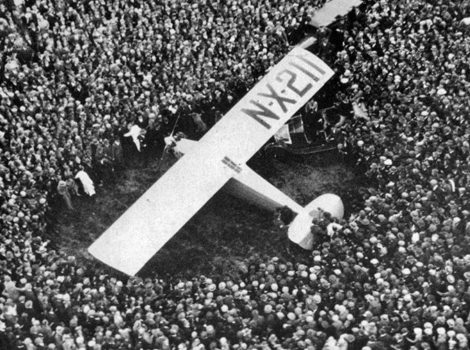 Spirit of St. Louis in Paris